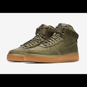 AIR FORCE 1 HIGH WB GS 'MEDIUM OLIVE